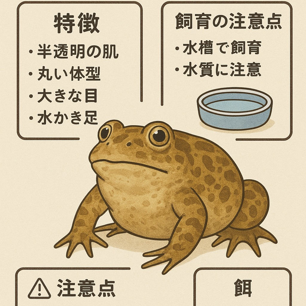 10月半ばすぎにお世話する事になっているアメフクラガエル。