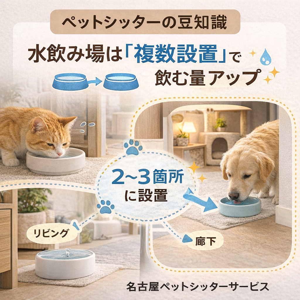 猫の飲水量アップの工夫とポイント