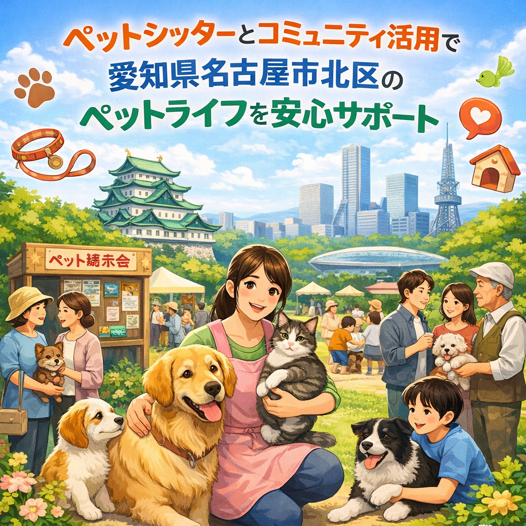 名古屋市北区で快適なペットライフを実現する秘訣
