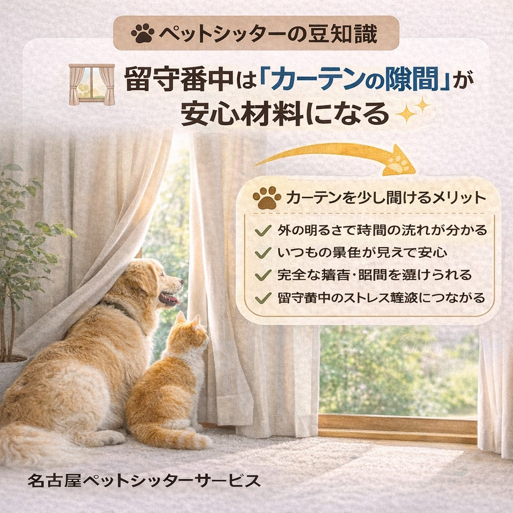 🐾【ペットシッターの豆知識】