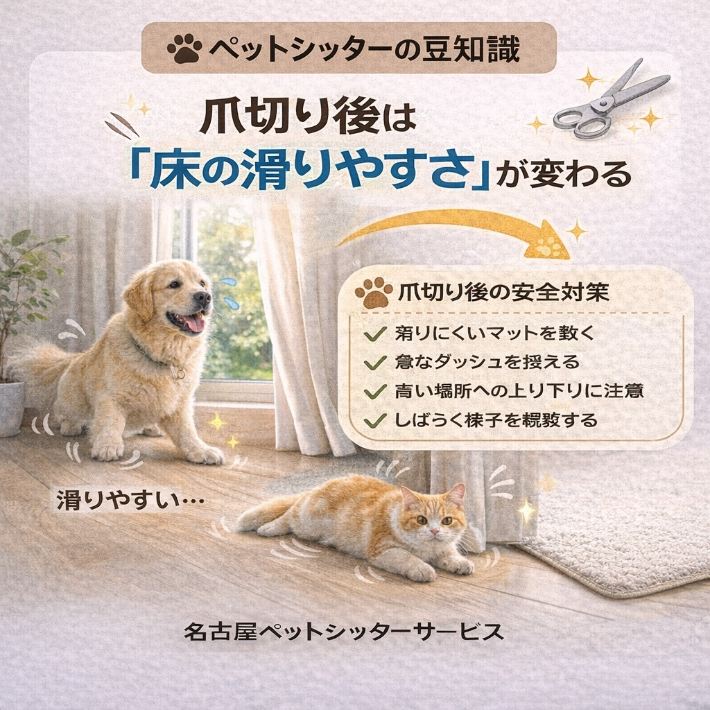 🐾【ペットシッターの豆知識】