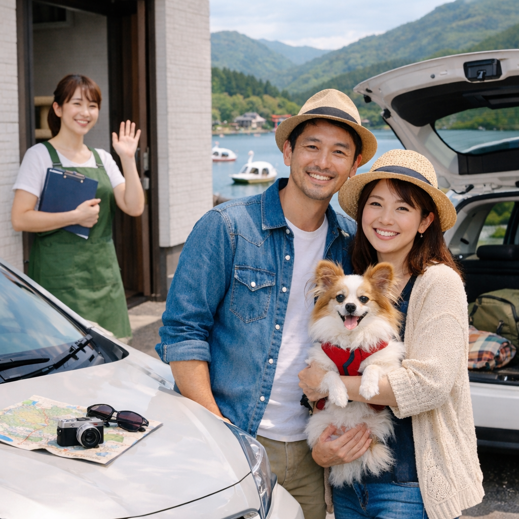 名古屋発ペット同伴日帰りドライブ術
