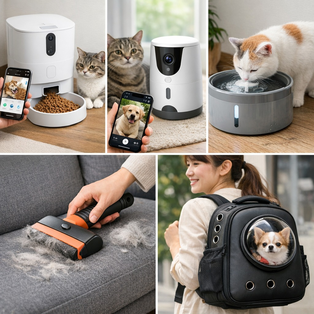 最近よく聞かれる、ペットの便利グッズ🐾