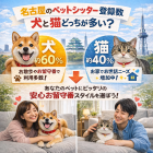 犬と猫のペットシッター利用傾向を分析